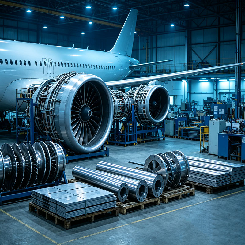 Aerospace Nickel Alloys | High Temp & Corrosion Resistant