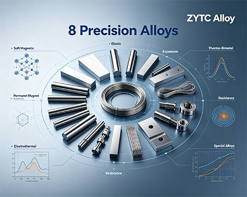 Complete Guide to 8 Industrial Precision Alloys: Types, Uses & Selection